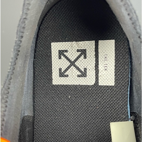 Off-White x Nike Air Max 97 Black / Orange - Zip Tie Size 13 AJ4585-001 OG Box - Picture 6 of 15